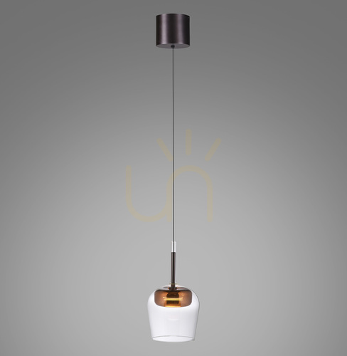 Kontrollera Q-KON 2741-20 Hänglampa i koppar, 1xLED