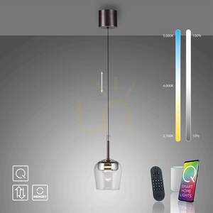 Q-KON 2741-21 Silver 1xLED-pendellampa 14 Q-KON 2741-21 Silver 1xLED-pendellampa small 14
