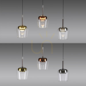 Q-KON 2742-70 Flerfärgad pendellampa med 3 LED-lampor small 13