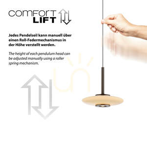 PURE VITRUM 2053-34 Brun 2xLED-pendellampa 11 PURE VITRUM 2053-34 Brun 2xLED-pendellampa small 11