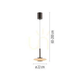 PURE VITRUM 2053-34 Brun 2xLED-pendellampa 8 PURE VITRUM 2053-34 Brun 2xLED-pendellampa small 8