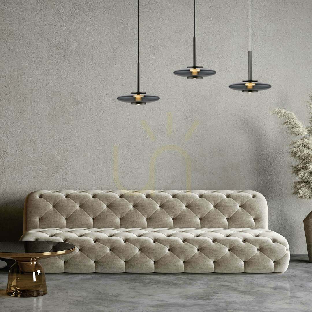 Förhandsvisning PURE VITRUM 2083-15 Grå 6xLED-pendellampa PURE VITRUM 2083-15 Grå 6xLED-pendellampa