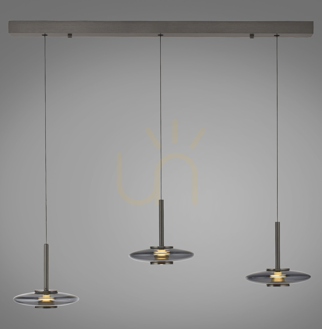 Förhandsvisning PURE VITRUM 2083-15 Grå 6xLED-pendellampa PURE VITRUM 2083-15 Grå 6xLED-pendellampa