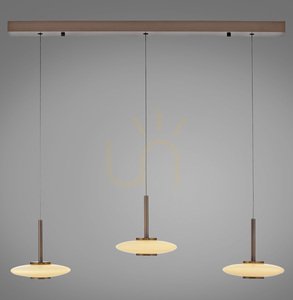 PURE VITRUM 2083-34 Brunt taklampa med 6 LED-lampor small 21