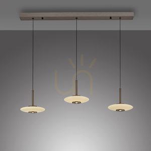 PURE VITRUM 2083-34 Brunt taklampa med 6 LED-lampor small 22