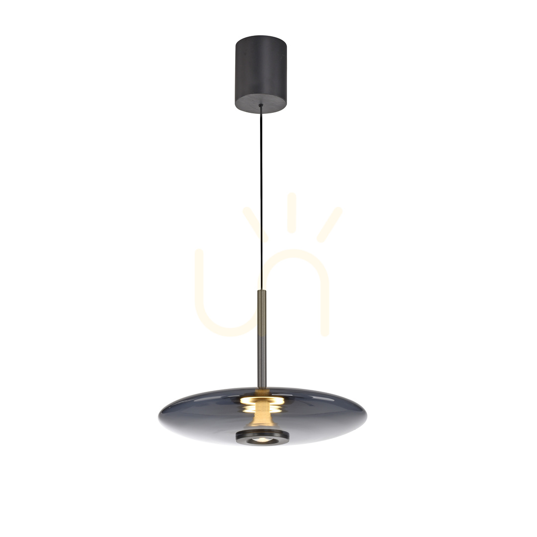 Kontrollera PURE E-VITRUM 2084-15 Grå 2xLED-pendellampa PURE E-VITRUM 2084-15 Grå 2xLED-pendellampa