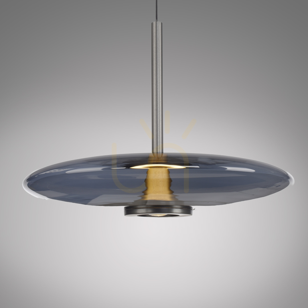 Utsikt PURE E-VITRUM 2084-15 Grå 2xLED-pendellampa PURE E-VITRUM 2084-15 Grå 2xLED-pendellampa