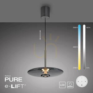 PURE E-VITRUM 2084-15 Grå 2xLED-pendellampa 12 PURE E-VITRUM 2084-15 Grå 2xLED-pendellampa small 12