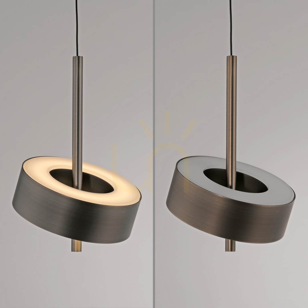 Display Q-ROTATE 2247-34 Brunt 1xLED-pendelljus Q-ROTATE 2247-34 Brunt 1xLED-pendelljus