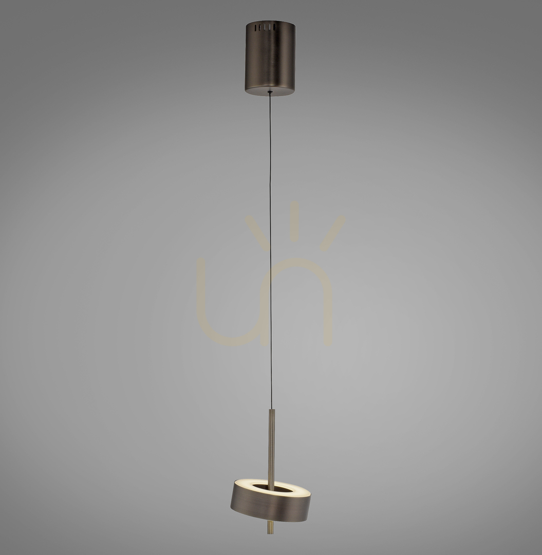 Kontrollera Q-ROTATE 2247-34 Brunt 1xLED-pendelljus Q-ROTATE 2247-34 Brunt 1xLED-pendelljus