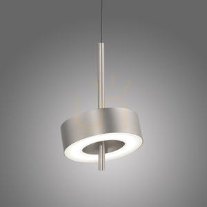 Q-ROTATE 2247-95 Silver 1xLED taklampa small 9