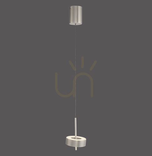 Kontrollera Q-ROTATE 2247-95 Silver 1xLED taklampa