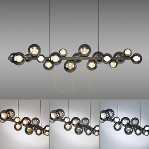PURE E-POPUP 2557-15 Grå 18xLED taklampa small 5