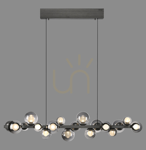 PURE E-POPUP 2557-15 Grå 18xLED taklampa small 0