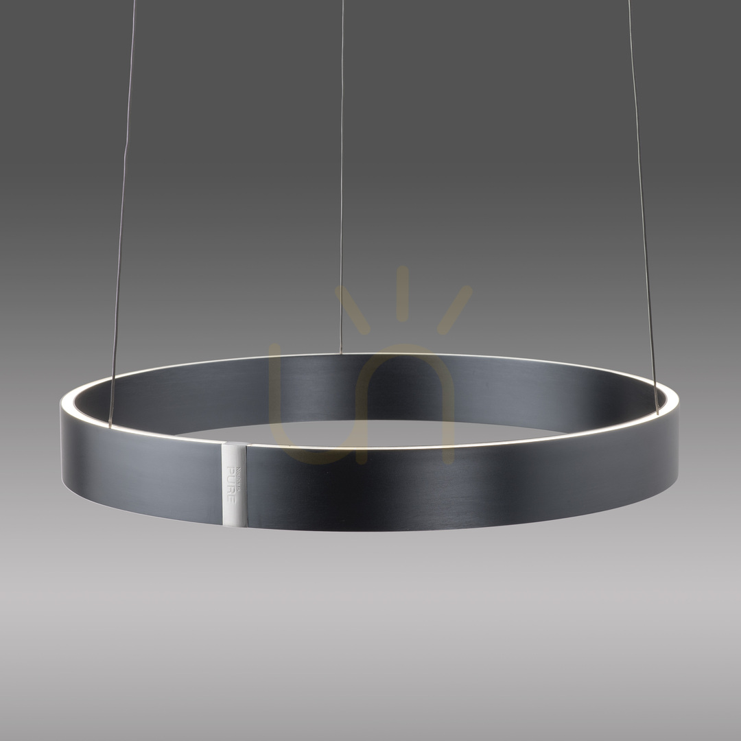 Utsikt PURE E-CLIPSE 2560-15 Grå 2xLED taklampa PURE E-CLIPSE 2560-15 Grå 2xLED taklampa