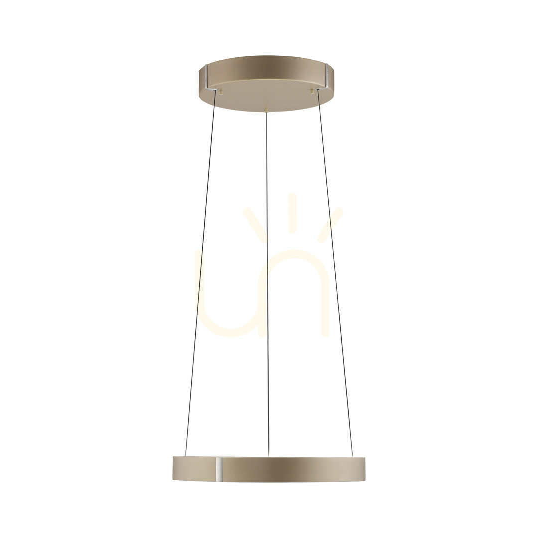 Visa PURE E-CLIPSE 2560-97 Brunt taklampa med 2 LED-lampor PURE E-CLIPSE 2560-97 Brunt taklampa med 2 LED-lampor