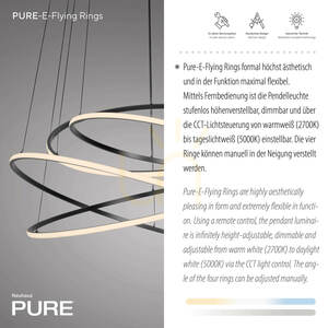 PURE E-FLYING RINGS 2566-15 Grå 1xLED-pendellampa 3 PURE E-FLYING RINGS 2566-15 Grå 1xLED-pendellampa small 3