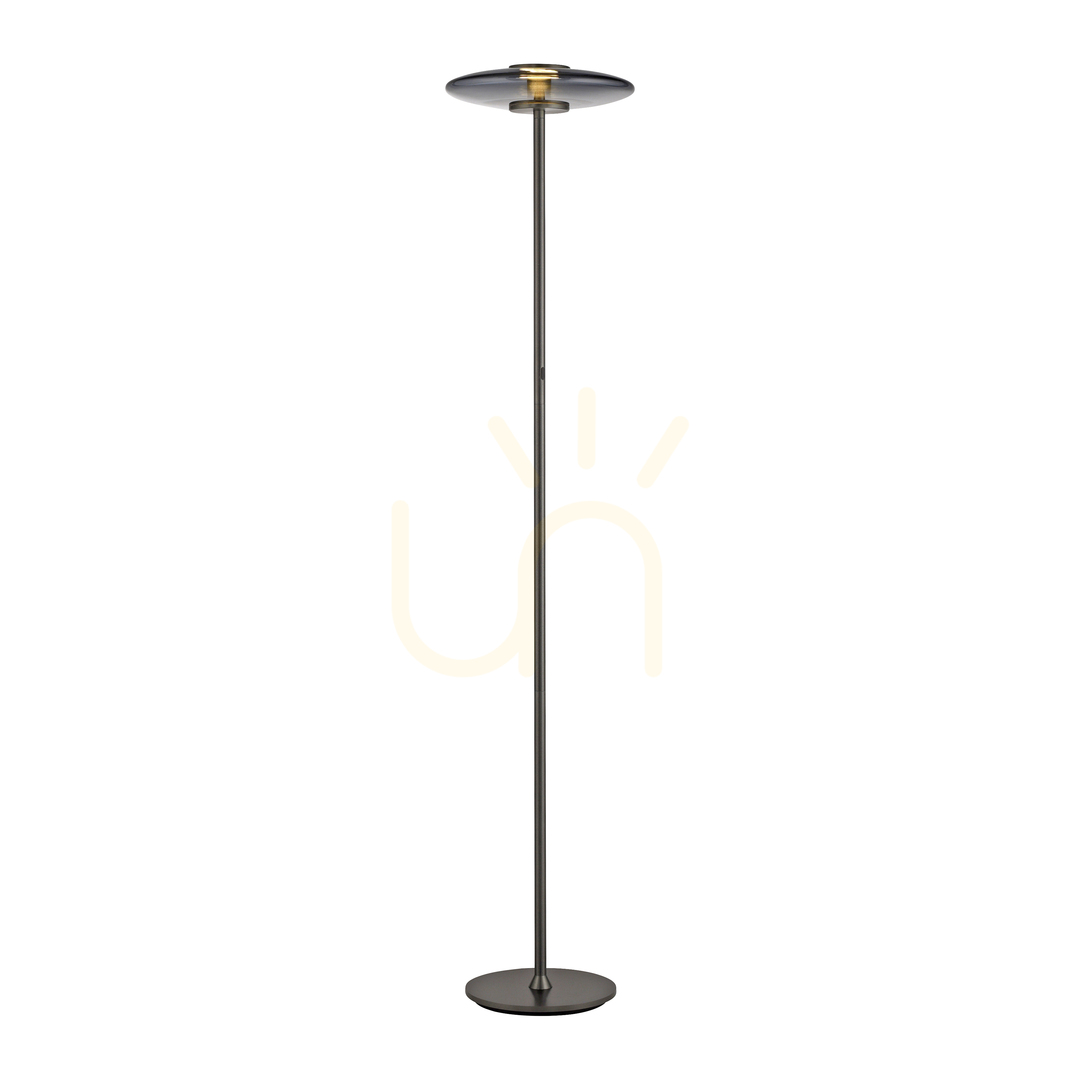 Utsikt PURE VITRUM 481-15 Golvlampa, grå, 2xLED PURE VITRUM 481-15 Golvlampa, grå, 2xLED