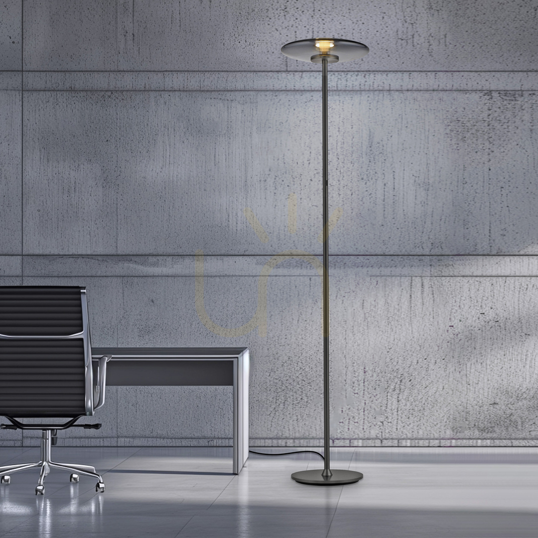 Förhandsvisning PURE VITRUM 481-15 Golvlampa, grå, 2xLED PURE VITRUM 481-15 Golvlampa, grå, 2xLED