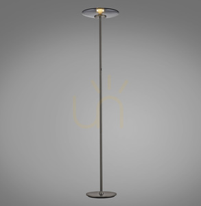 PURE VITRUM 481-15 Golvlampa, grå, 2xLED 0 PURE VITRUM 481-15 Golvlampa, grå, 2xLED small 0