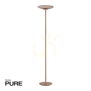 PURE MOON 594-97 Golvlampa, brun, 2xLED 1 PURE MOON 594-97 Golvlampa, brun, 2xLED small 1