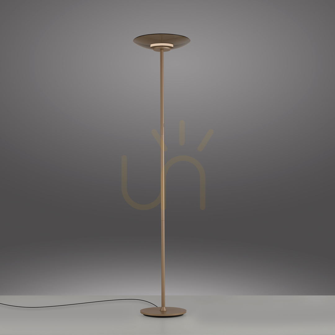 Visa PURE MOON 594-97 Golvlampa, brun, 2xLED PURE MOON 594-97 Golvlampa, brun, 2xLED