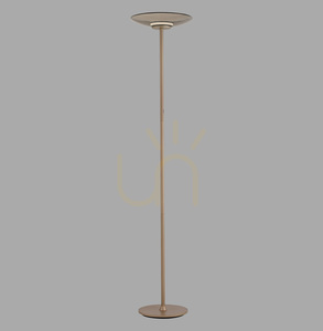 PURE MOON 594-97 Golvlampa, brun, 2xLED 0 PURE MOON 594-97 Golvlampa, brun, 2xLED small 0