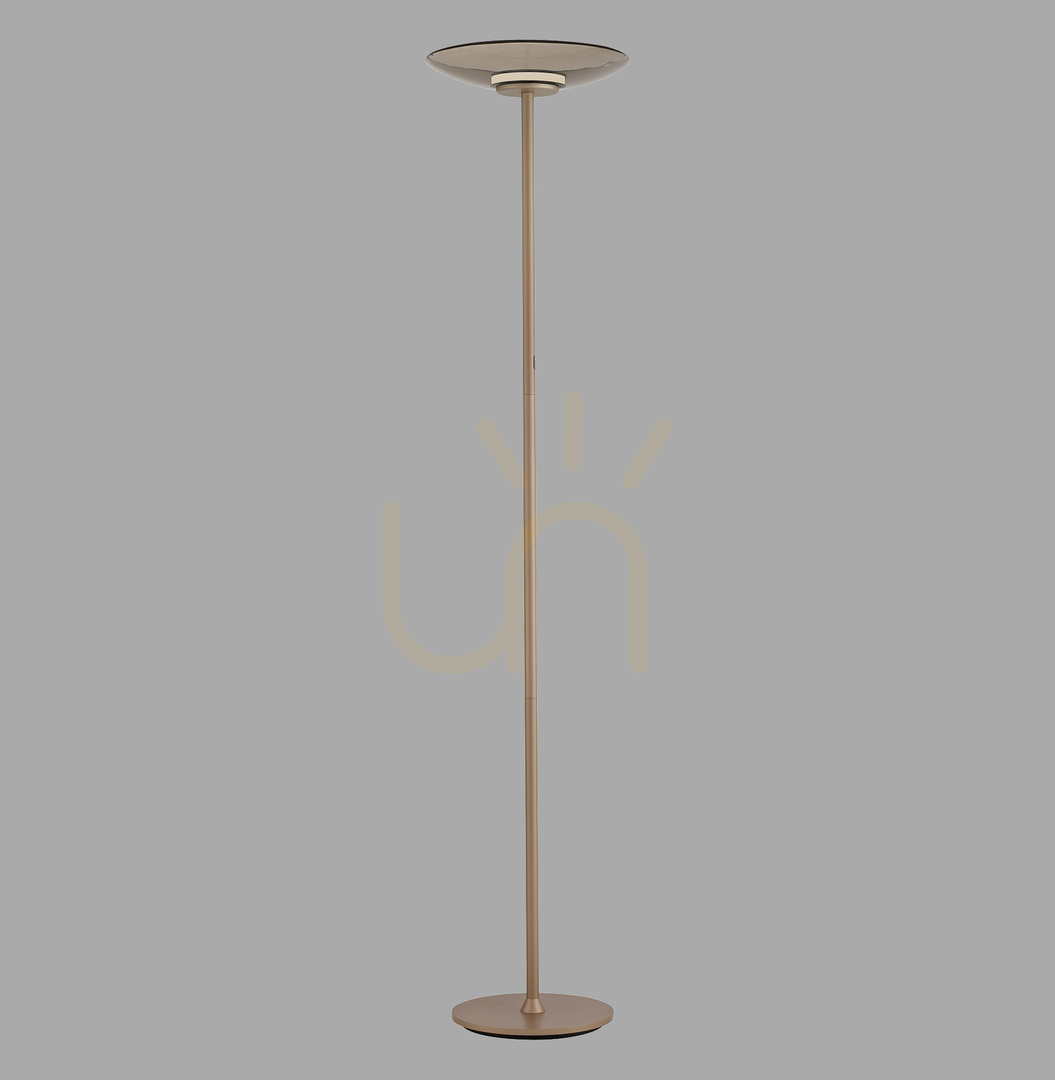 Kontrollera PURE MOON 594-97 Golvlampa, brun, 2xLED PURE MOON 594-97 Golvlampa, brun, 2xLED