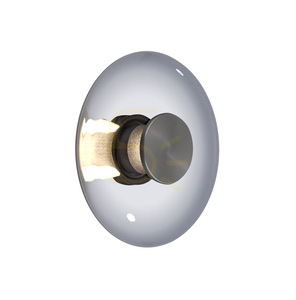 PURE VITRUM 6082-15 Vägglampa, grå, 1xLED small 23