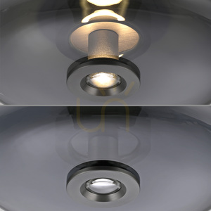 PURE VITRUM 6083-15 Taklampa, grå, 2xLED 16 PURE VITRUM 6083-15 Taklampa, grå, 2xLED small 16