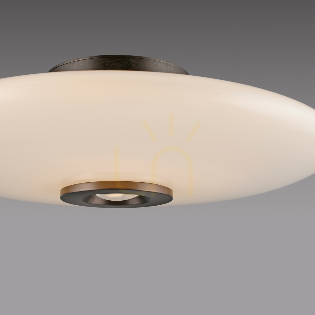 Utsikt PURE VITRUM 6083-34 Brunt takljus, 2xLED PURE VITRUM 6083-34 Brunt takljus, 2xLED