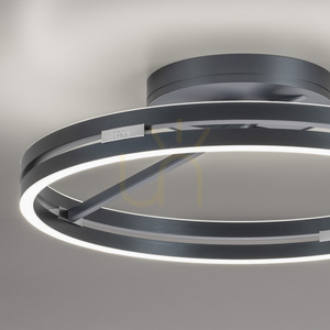 PURE LOOP 6552-15 Taklampa, grå, 2xLED small 11