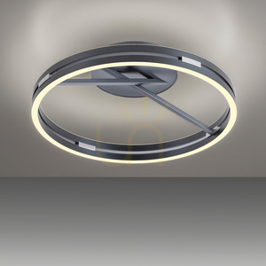 PURE LOOP 6552-15 Taklampa, grå, 2xLED small 19