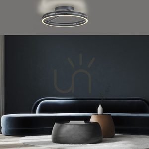 PURE LOOP 6552-15 Taklampa, grå, 2xLED small 2