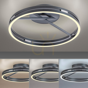 PURE LOOP 6552-15 Taklampa, grå, 2xLED small 20
