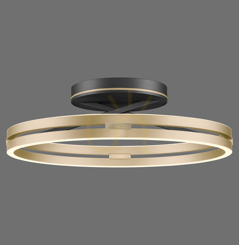 Kontrollera PURE LOOP 6552-68 Svart taklampa, 2xLED