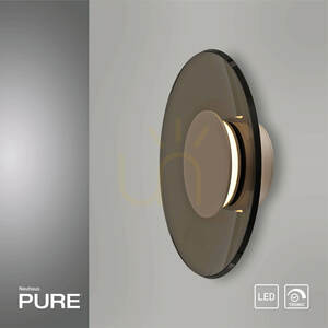 PURE MOON 9594-97 Vägglampa, brun, 1xLED small 11