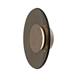 PURE MOON 9594-97 Vägglampa, brun, 1xLED small 12