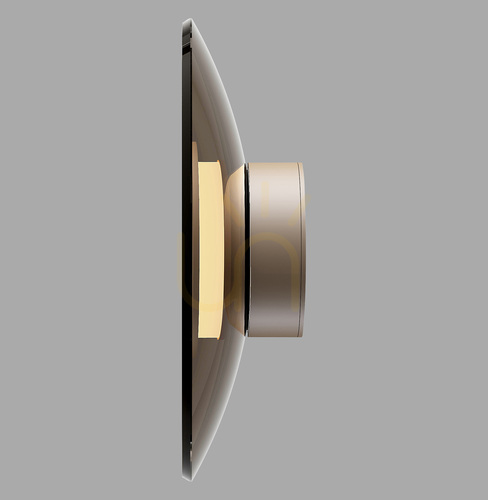 Kontrollera PURE MOON 9594-97 Vägglampa, brun, 1xLED