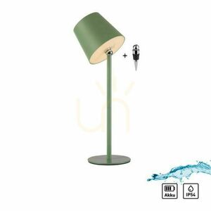 BOTERIA 19251-43 Grön bordslampa med 1 LED-lampa small 1