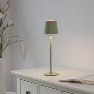 BOTERIA 19251-43 Grön bordslampa med 1 LED-lampa small 27
