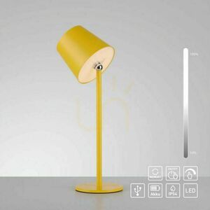 BOTERIA 19251-81 Bordslampa, gul, 1xLED 5 BOTERIA 19251-81 Bordslampa, gul, 1xLED small 5