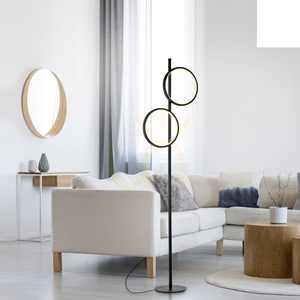 MINI RITUS 15396-18 Golvlampa, svart, 2xLED small 2