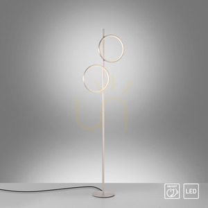 MINI RITUS 15396-21 Golvlampa, silver, 2xLED small 11
