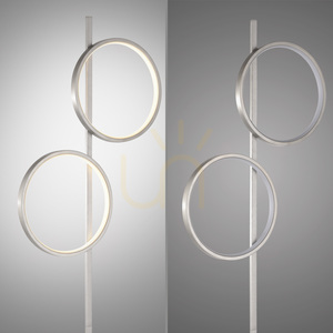 MINI RITUS 15396-21 Golvlampa, silver, 2xLED small 12