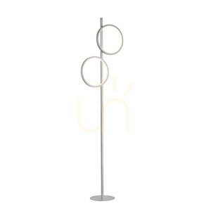 MINI RITUS 15396-21 Golvlampa, silver, 2xLED small 7