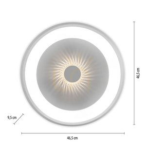 VERTIGO 14384-16 Taklampa, vit, 1xLED small 8