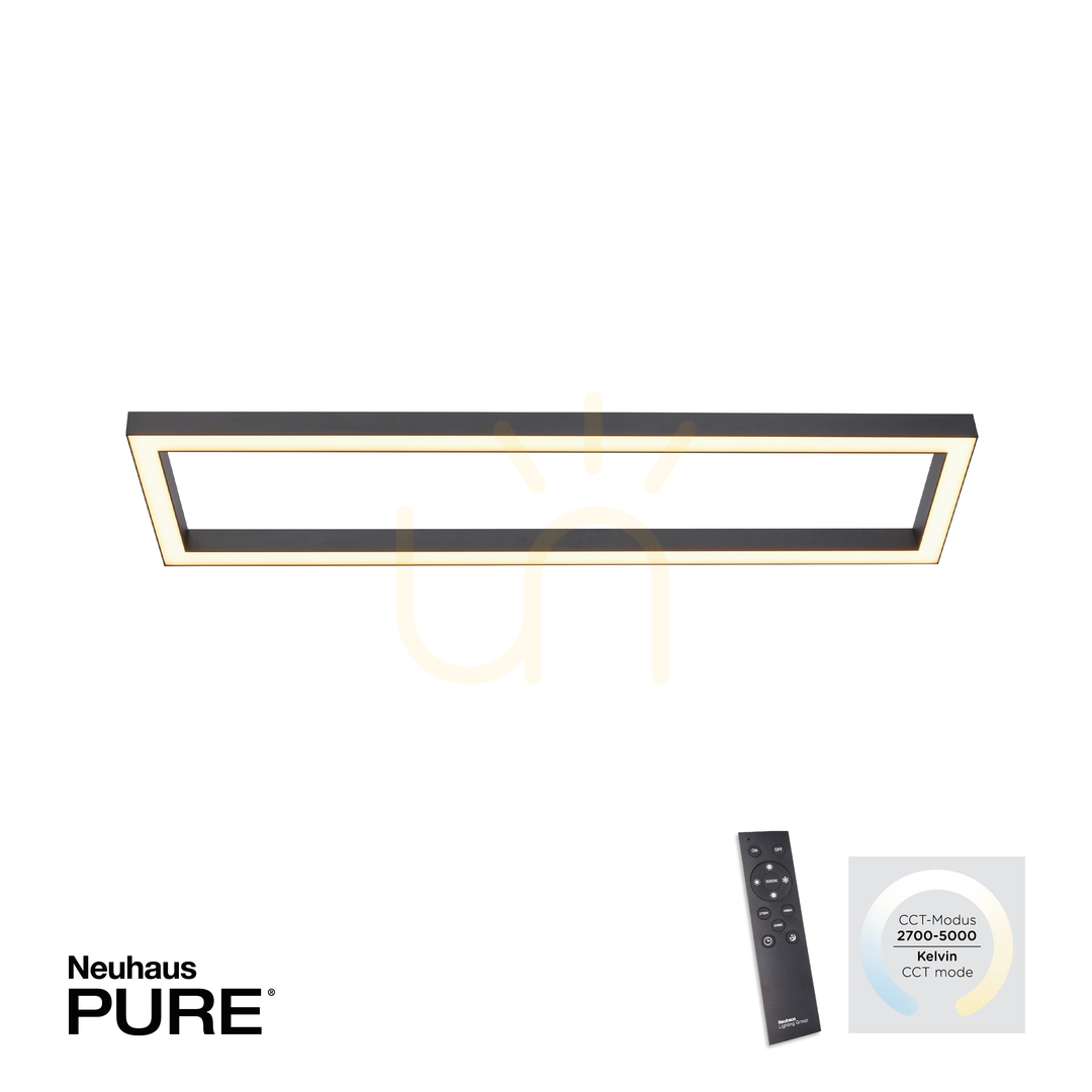 Utsikt PURE-LINES 6023-13 Taklampa, antracit, 1xLED PURE-LINES 6023-13 Taklampa, antracit, 1xLED
