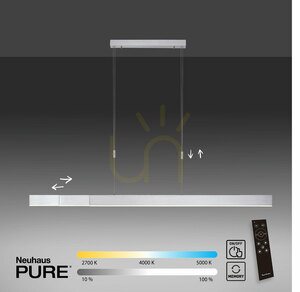 PURE-MOTO 2525-95 Silver 3xLED taklampa small 10