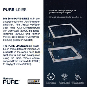 PURE-LINES 6023-95 Silver taklampa, 1xLED 3 PURE-LINES 6023-95 Silver taklampa, 1xLED small 3